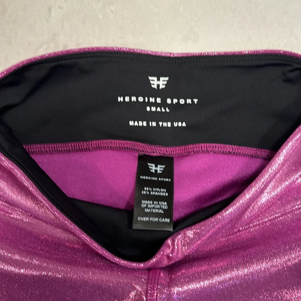 Heroine Sport Magenta Leggings - Picture 4 of 5